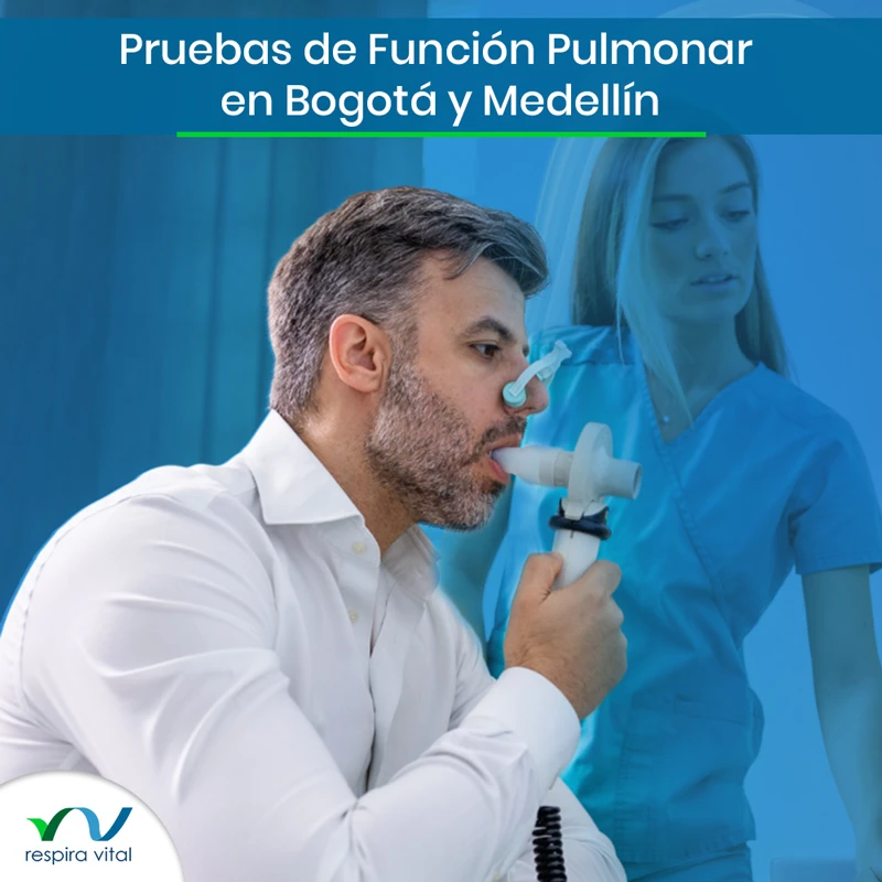 Pruebas de Función Pulmonar a domicilio en Bogotá y Medellín
