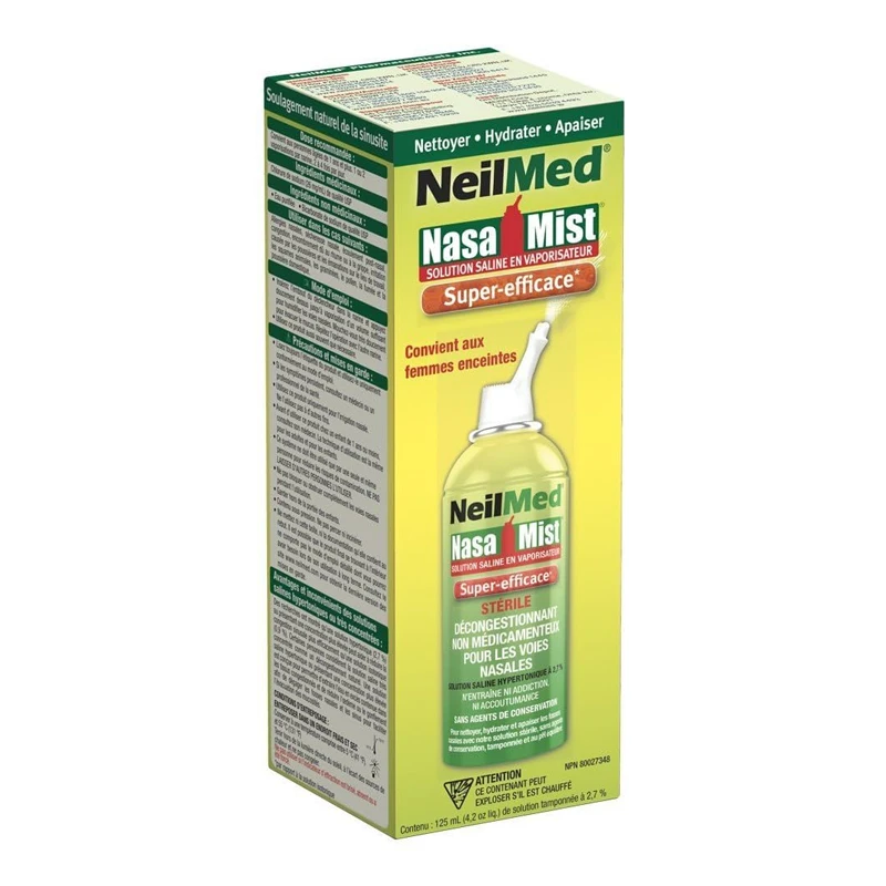 NasaMist Hipertónico NeilMed | Spray Salino para Congestión Nasal