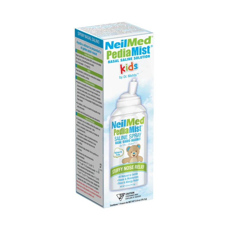 PediaMist NeilMed 75 ml | Spray Salino Infantil para Limpieza Nasal en Colombia