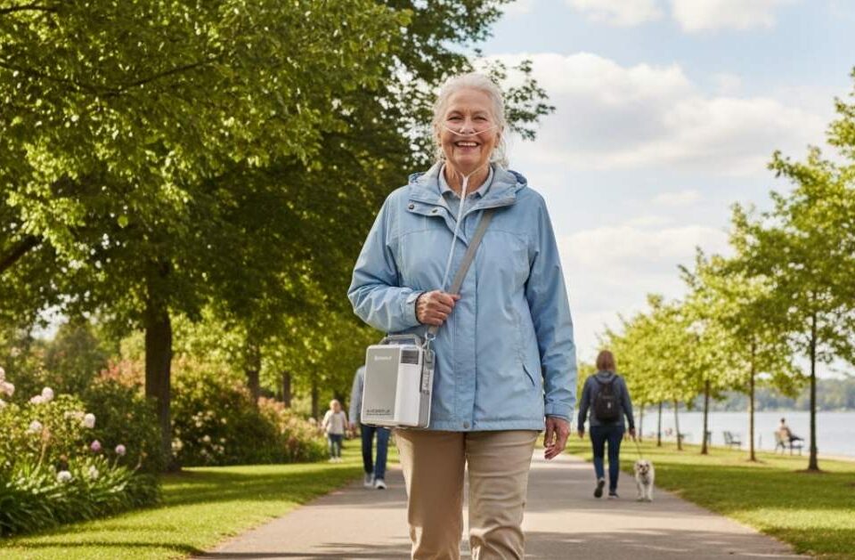 Concentrador de oxígeno portátil