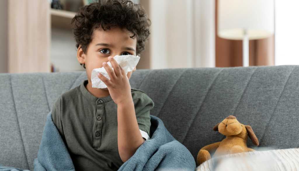 rinitis alérgica en niños