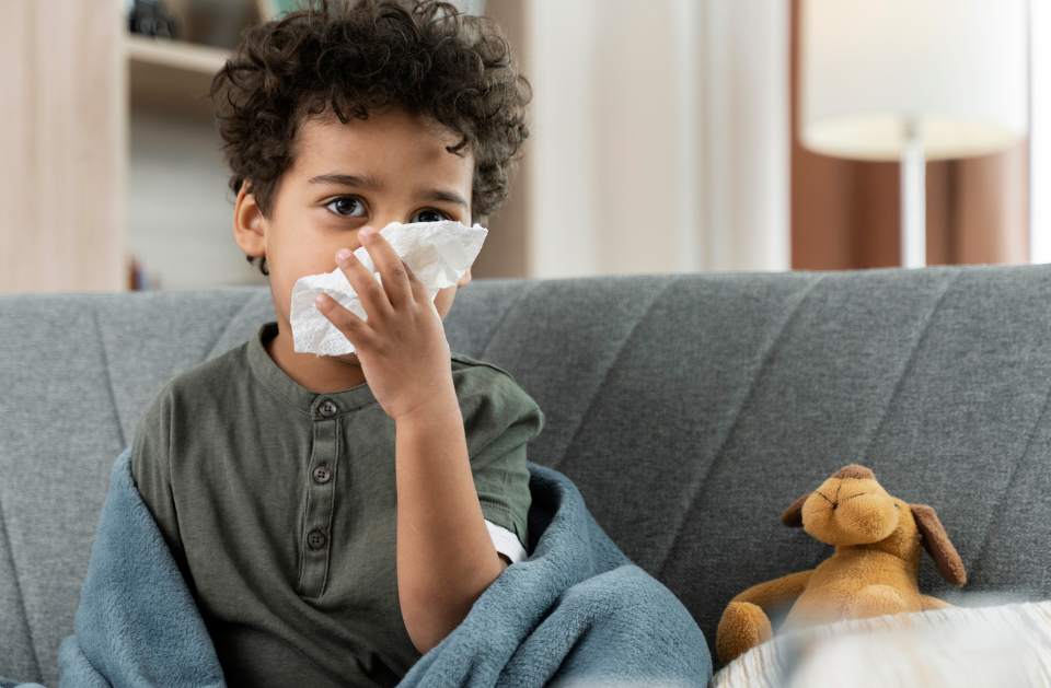 rinitis alérgica en niños