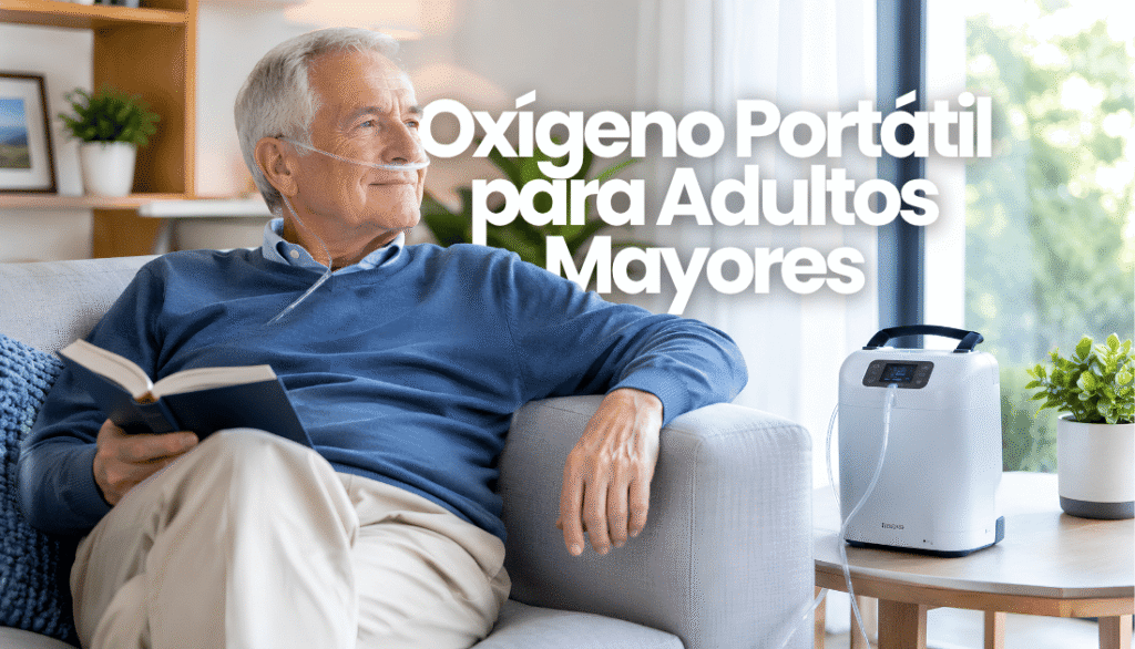 Oxígeno Portátil para Adultos Mayores